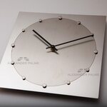 Alexander Palme Horloge murale M4 M5 Dans le centre brossé et des bords clair