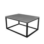 Table Basse Béton 71° Noir