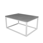 Table Basse Béton 71° Blanc