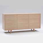 Jalo sideboard 200cm Three wooden doors
