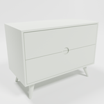 Priima Kaluste Oiva Sideboard with Drawers 80.8 cm Painted mdf, white