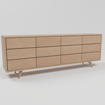 Jalo sideboard 240 cm Nine drawers