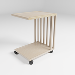 Puulon Oy Monikko Serving Trolley White wood