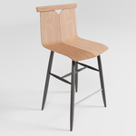 Puulon Oy 1960 Bar Stool Natural oak