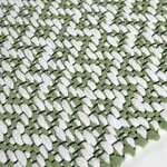 Forest Folk Selja katoenen vloerkleed Groen-wit 8/1