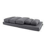 Kiteen Huonekalutehdas Aarre Sofa Bed 190 cm Colchón plegable juego 190 cm gris