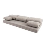 Kiteen Huonekalutehdas Aarre Sofa Bed 200 cm Foldable mattress et sett 200 cm beige