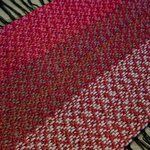 Forest Folk Kasperi Linen Cotton Rug Cowberry