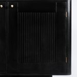 AGus Ilvesoja Sideboard, 3 doors Transparent black