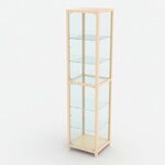 Puulon Oy Monikko Vitrine 181 x 43 x 40 cm