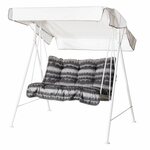Varax Duo-puutarhakeinu 2-hengen Harmaa 83B