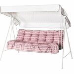 Varax Riviera garden swing for three Rosa 84B