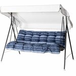 Varax Teneriffa garden swing for 3 people Azul 86B