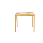 AARI-pöytä 80 x 80 cm Natural Accoya