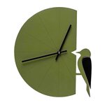 Pauliina Rundgren HandiCrafts Tikka-seinäkello Metsänvihreä