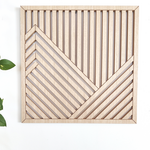 Woodsy Tunturi-taulu 75 x 75 cm Tammi