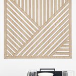 Woodsy Säde-taulu 75 x 75 cm Tammi