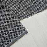 Kik-products Talvimetsä Teppich Dunkelgrau / schwarz