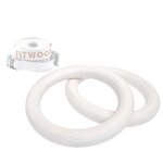 FitWood Turnringen voor kinderen Puur wit - wit