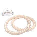 FitWood Gymnastiekringen Hout skionderhoud - wit