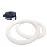 FitWood Gymnastiekringen Puur wit - zwart