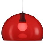Fosto Monopol Ceiling Lamp Red