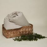 HEMPEA Nuvvus Kissenbezug Beige