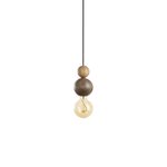 QUU Design QUU Medium ceiling light Walnut