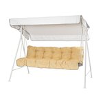 Varax Riviera garden swing for three Keltainen 98B