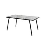 Varax Tuuli table for four Μαύρο