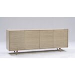 Jalo sideboard 240 cm Four wooden doors