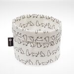 Cats fabric basket Vit