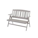 Varax Nadja bench for two Grey