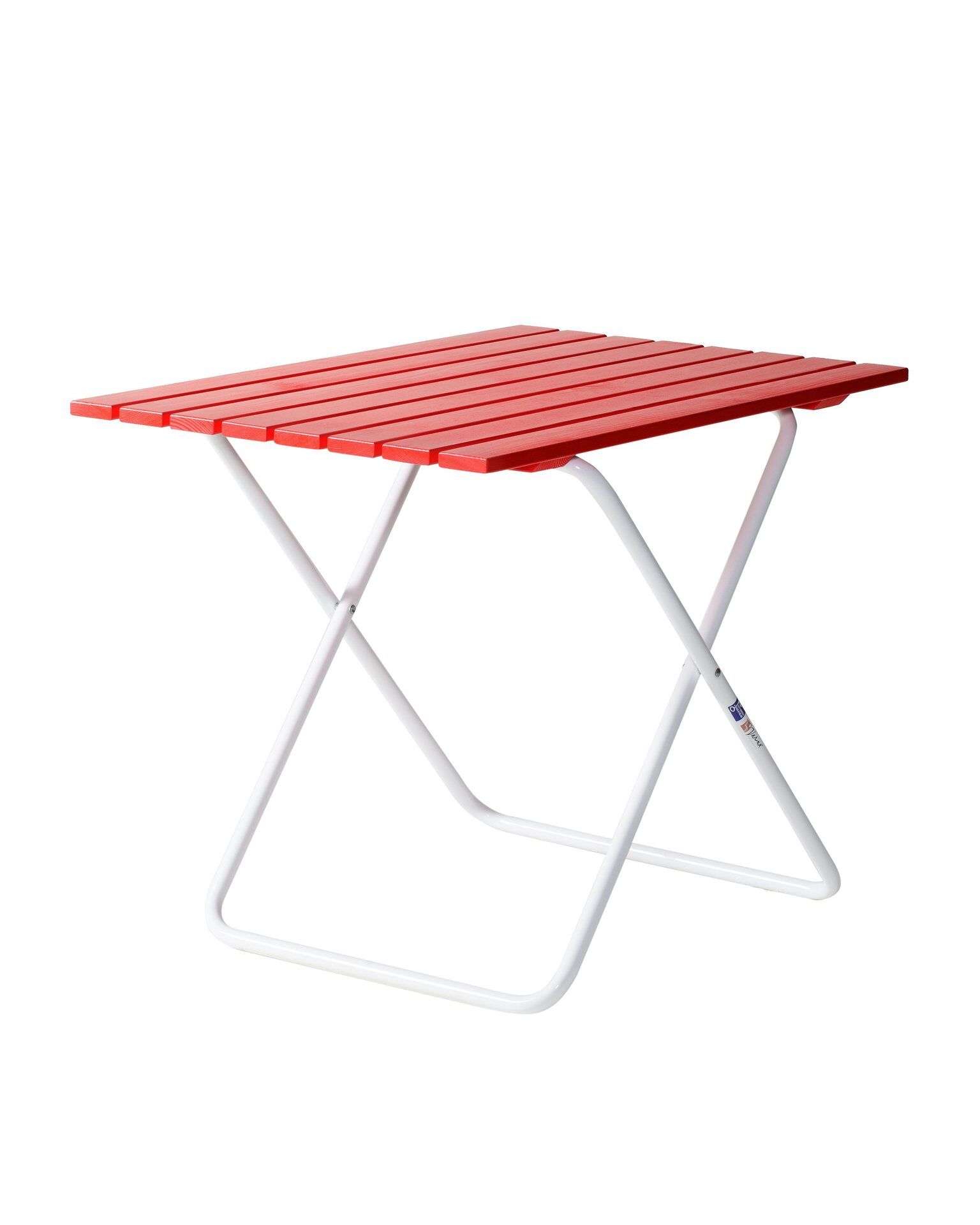 Varax Retro 401 -pöytä Valkoinen / punainen 4400-1000
