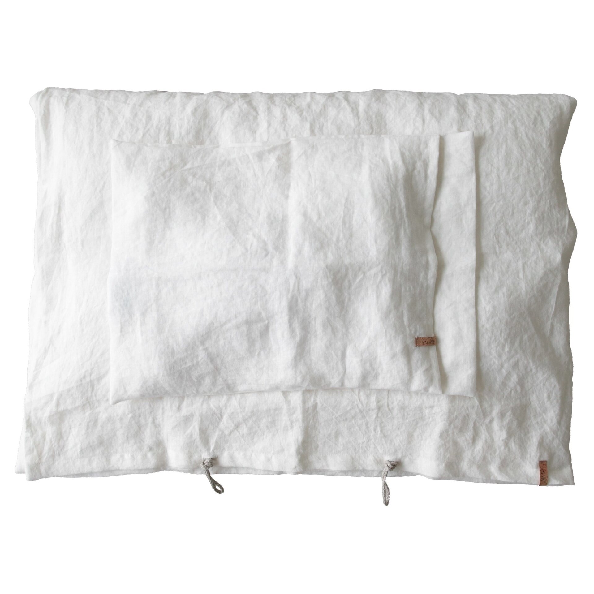 Aina-pussilakanasetti vauva Lumi (luonnonvalkoinen)