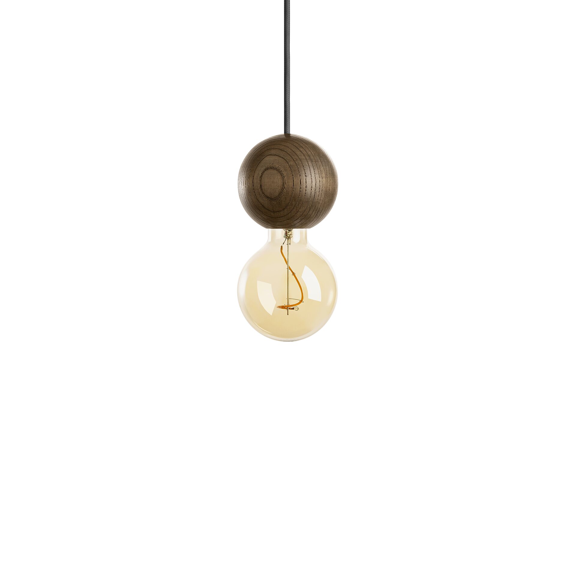QUU Design QUU Small ceiling light Nut-brown