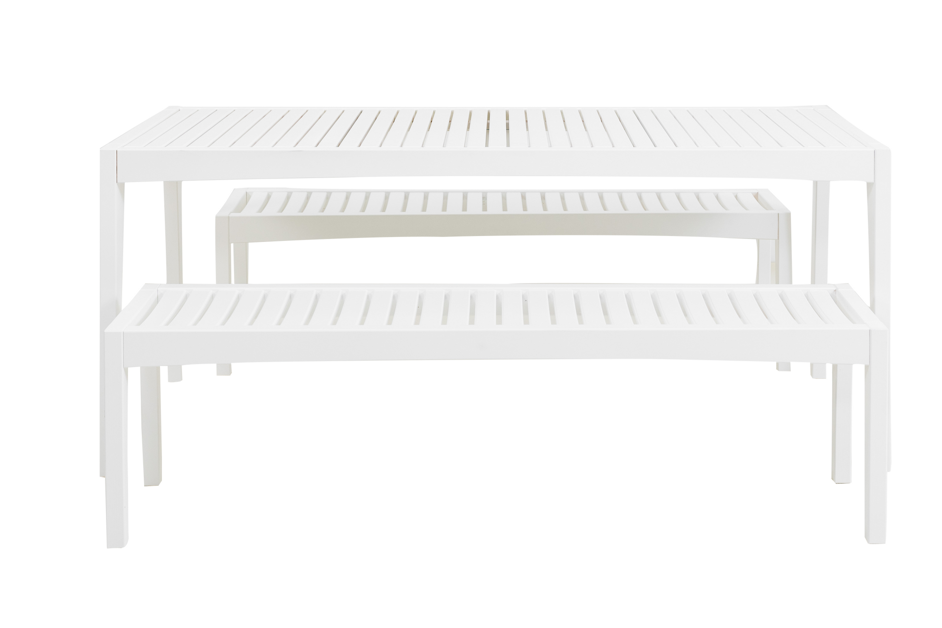 AARI-pöytä 180 x 80 cm Valkoinen Mänty