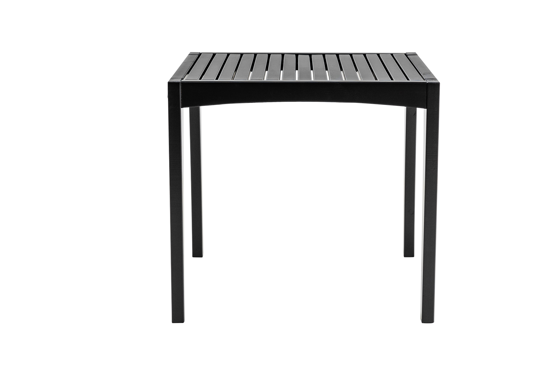 AARI-pöytä 80 x 80 cm Musta Mänty