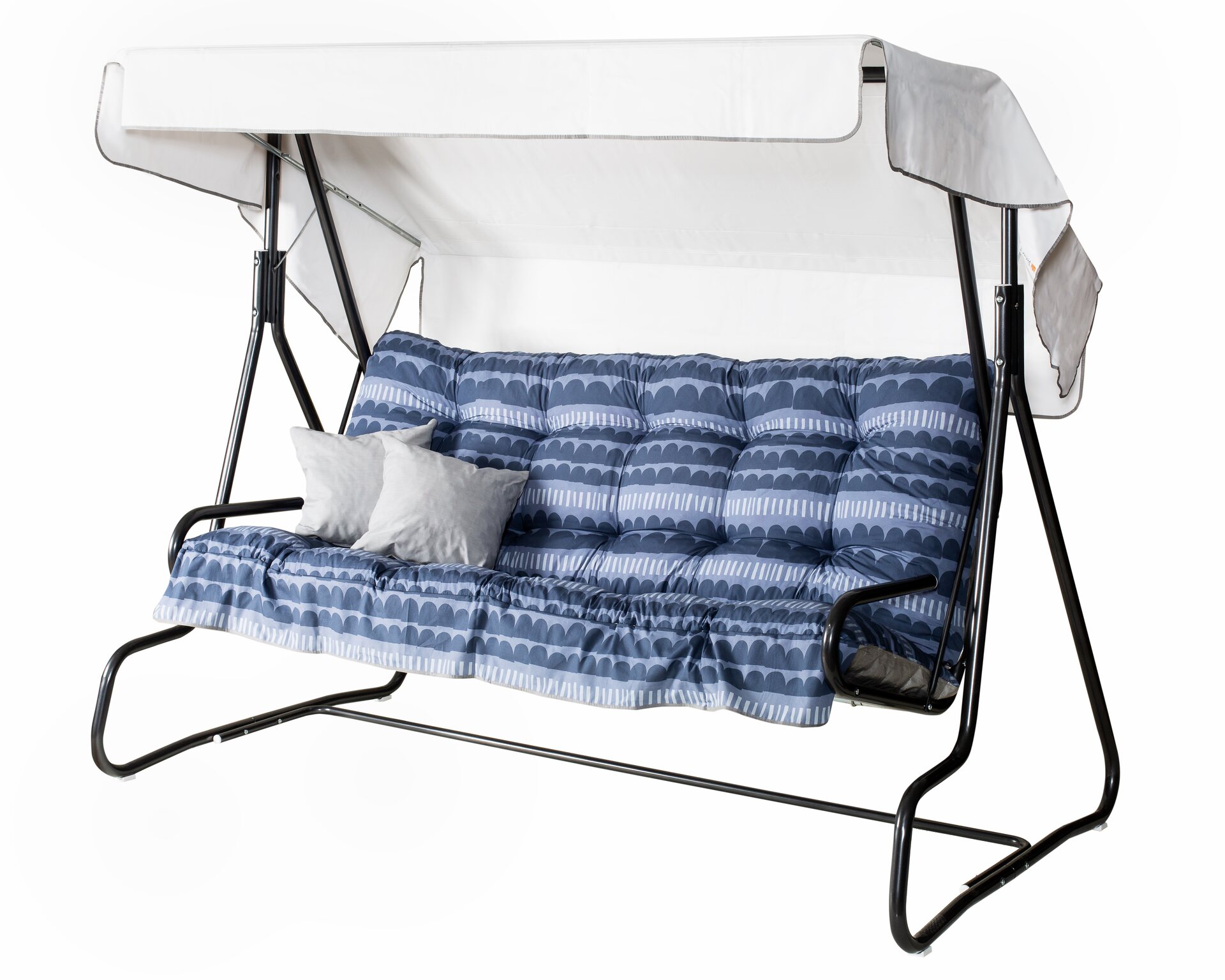 Varax De Grande garden swing for three Sinine 86B