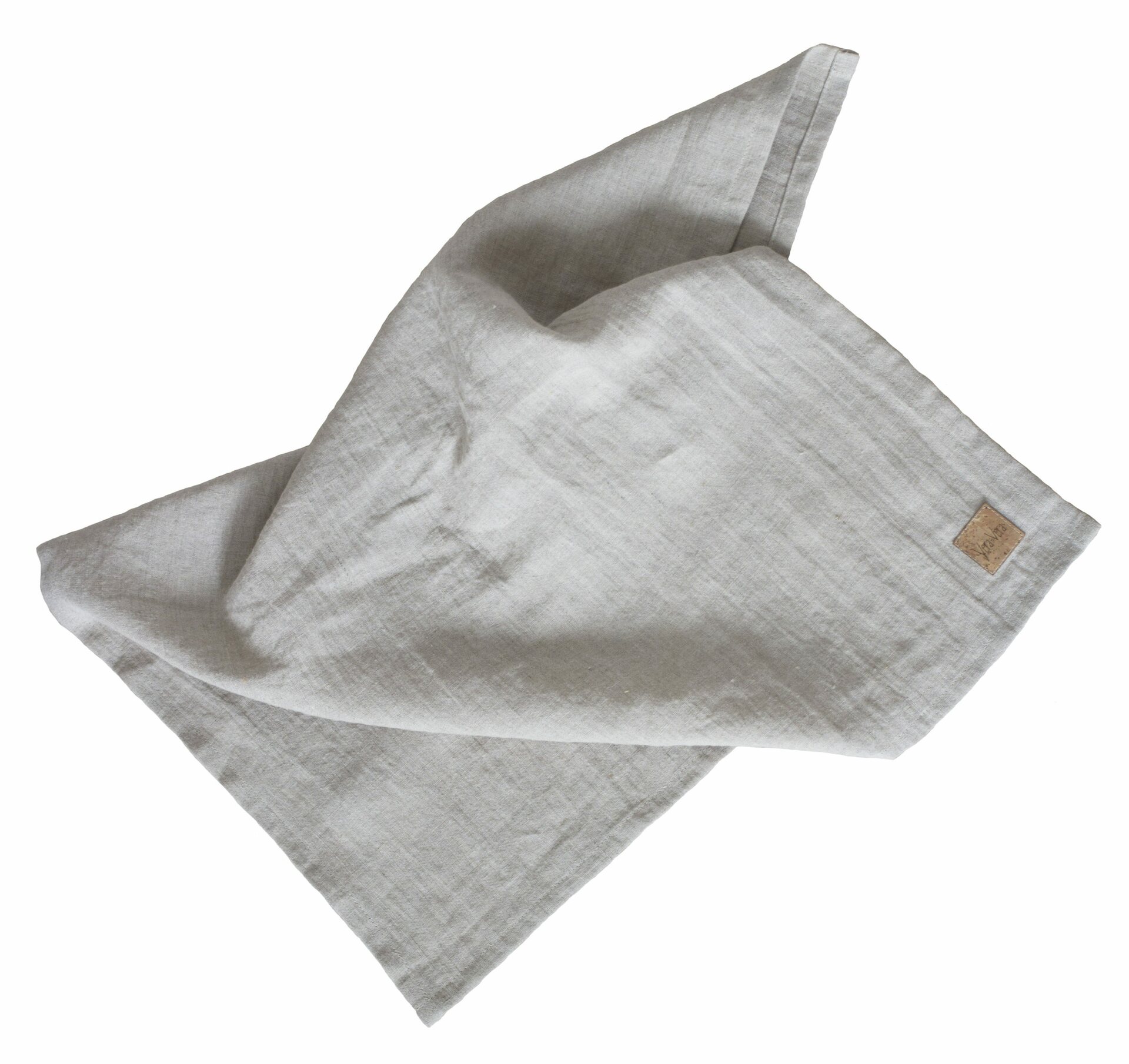 Valma-pellavapyyhe Pellavanvärinen