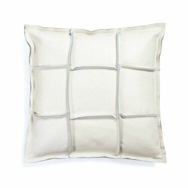 Miiko Design Oy Väre Kissen, quadratisch, weiß