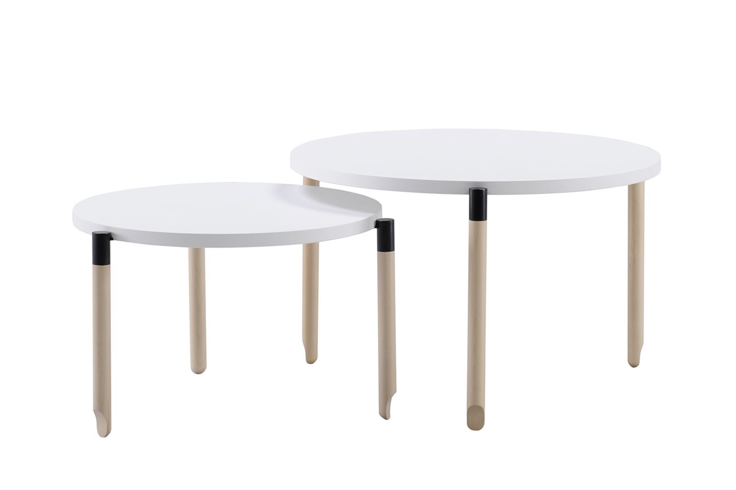 Baletti-sohvapöytä, Nordic white Luonnonvärinen koivu