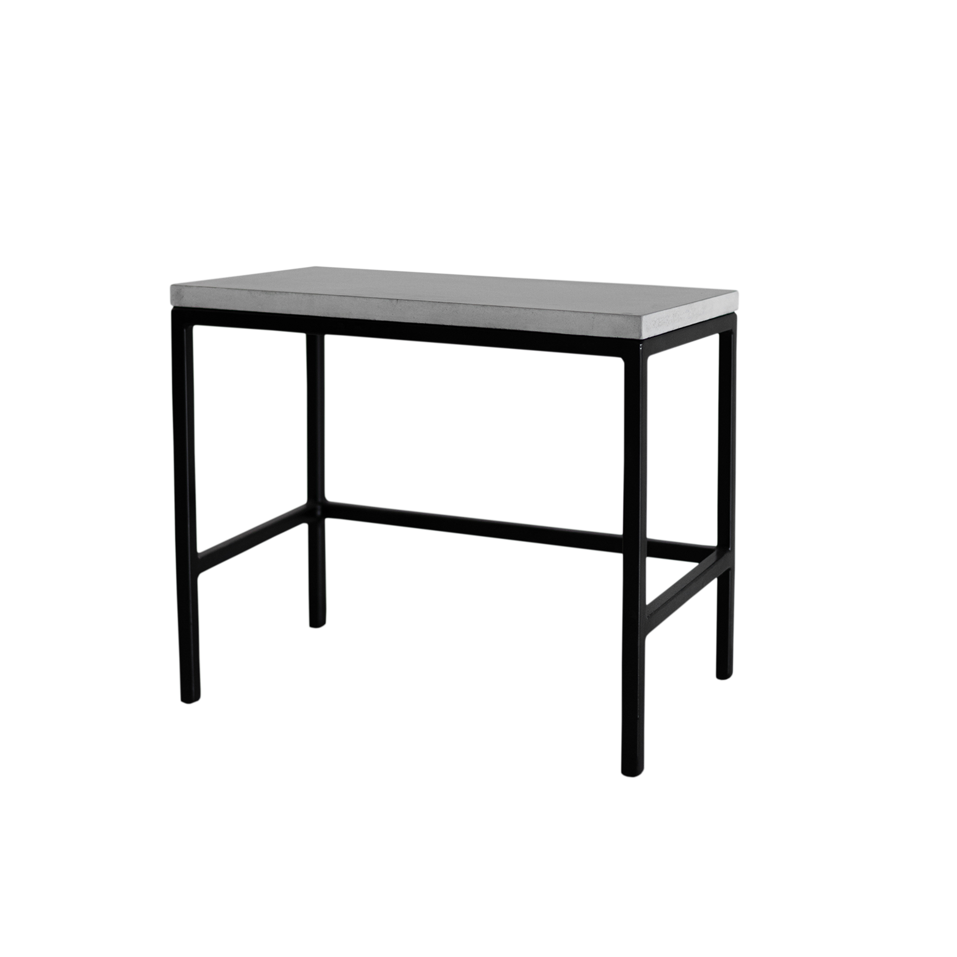 Betonisivupöytä 57° Musta