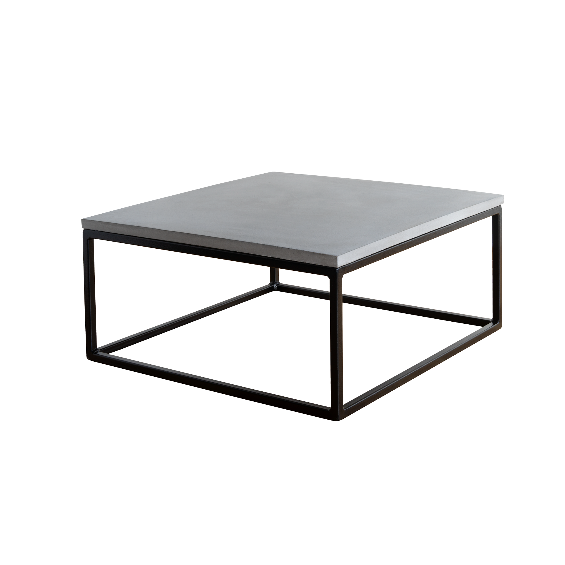Concrete Coffee Table 72° Black