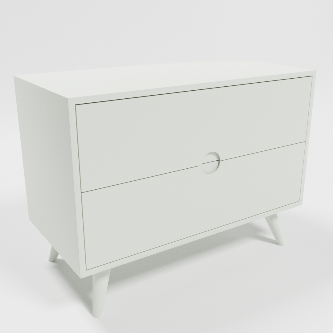 Priima Kaluste Oiva-senkki laatikoilla 80,8 cm Maalattu mdf, valkoinen