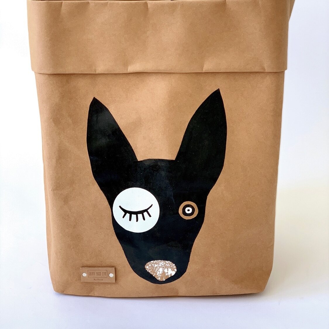 Bull Terrier Mand Bruin mand/zwart Hond