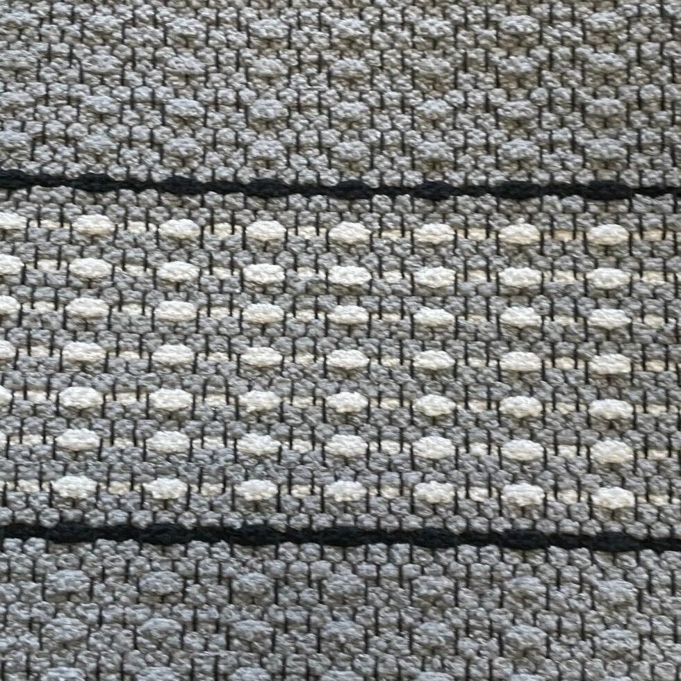 Forest Folk Logus cotton rug Mörkgrå