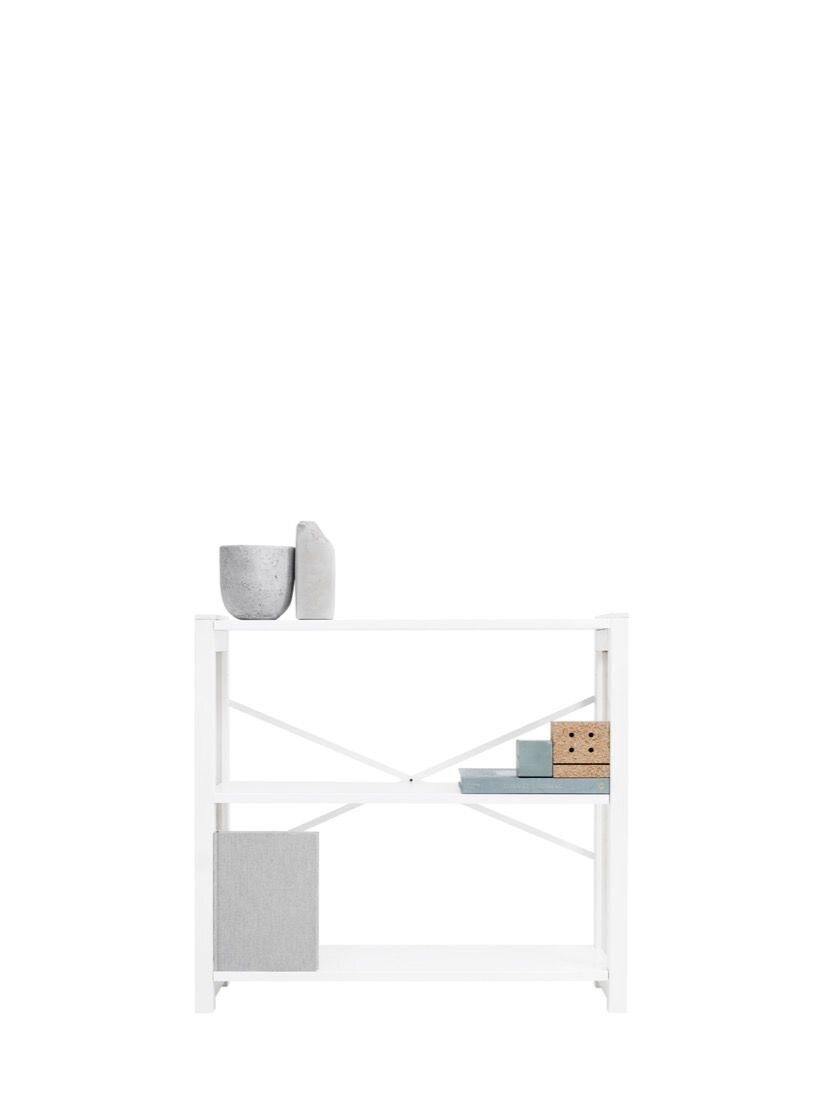 Lundia Classic matala avohylly Valkoinen