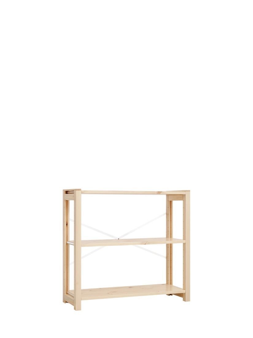 Lundia Classic matala avohylly Luonnonvalkoinen