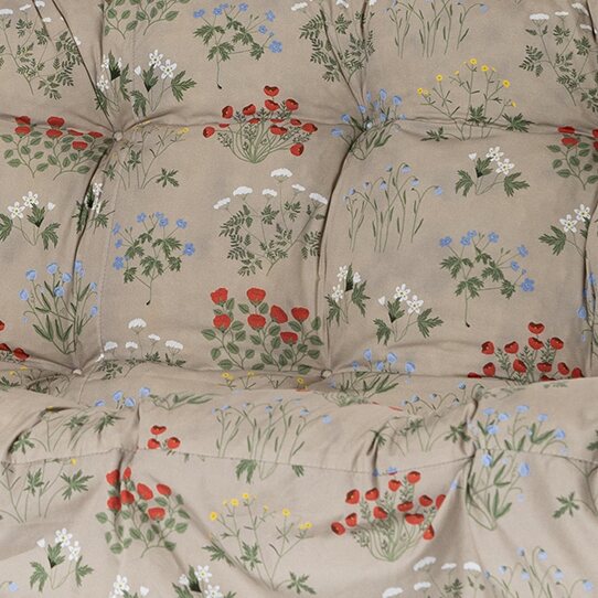 Varax De Luxe-, Monica-, Suvi- garden swing cushion set Kukkakuvioinen meadow 99B